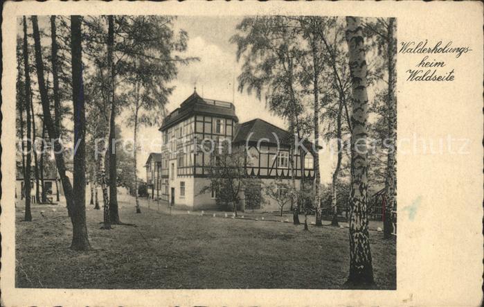 Poessneck walderholungsheim