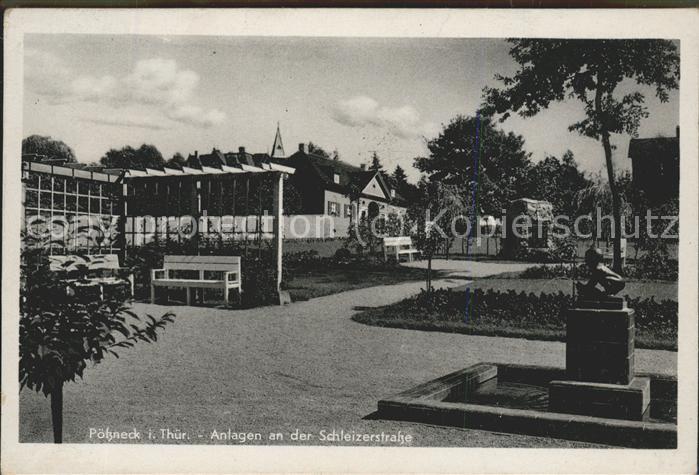 Poessneck Anlagen Schleizerstrasse