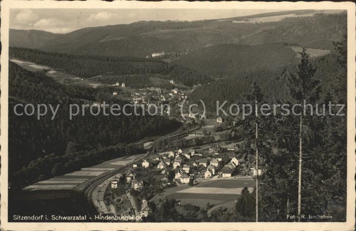 Sitzendorf Thueringen Hindenburgblick