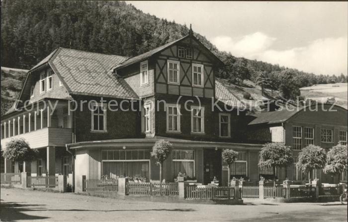 Sitzendorf Thueringen Erholungsheim Max Kirchner