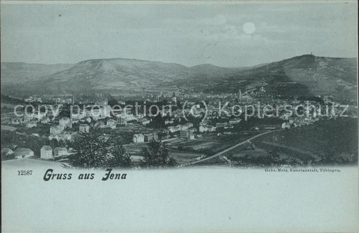 JENA  Thueringen Panorama