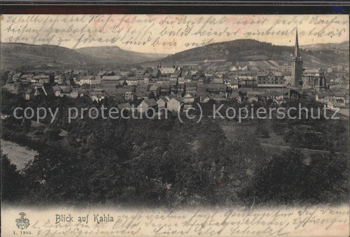 Kahla Thueringen Panorama