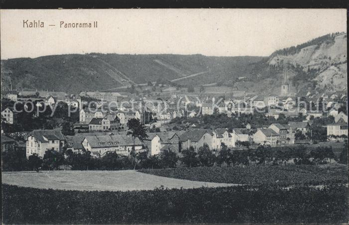 Kahla Thueringen Panorama