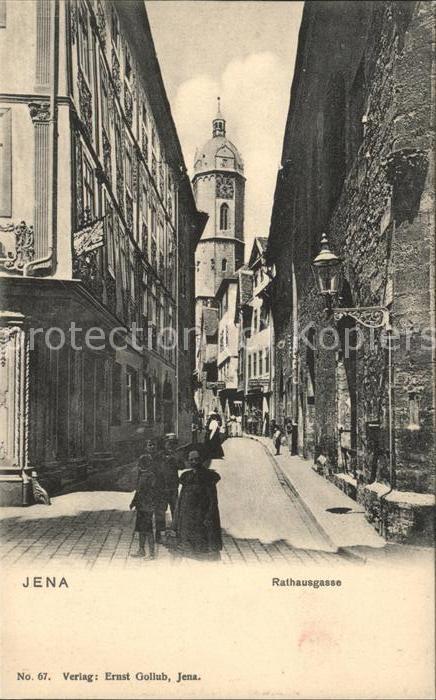 JENA  Thueringen Rathausgasse