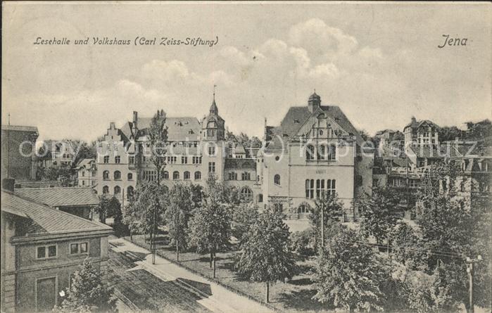 JENA  Thueringen Lesehalle Volkshaus