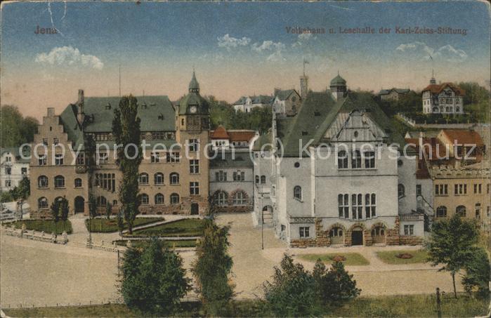 JENA  Thueringen Volkshaus Lesehalle Carl-Zeiss-Stiftung