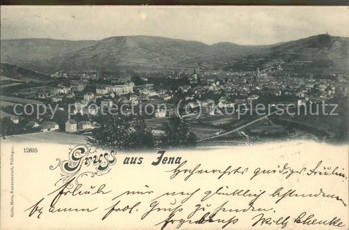 JENA  Thueringen Panorama