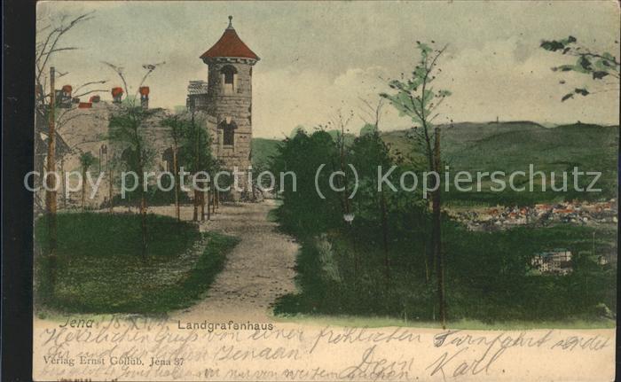 JENA  Thueringen Landgrafenhaus