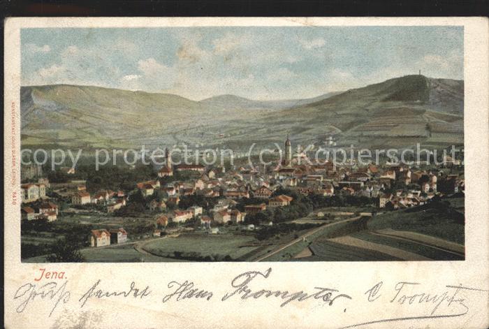 JENA  Thueringen Panorama