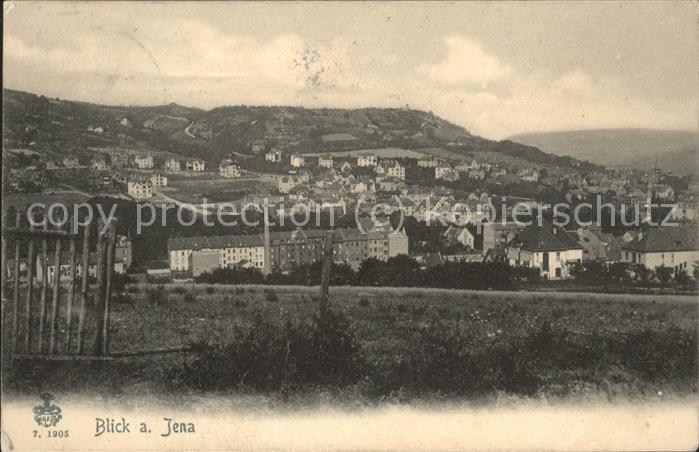 JENA  Thueringen Panorama