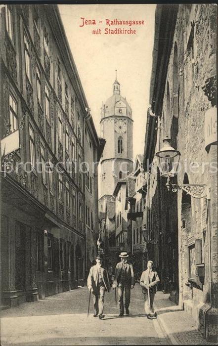 Jena Rathausgasse Stadtkirche