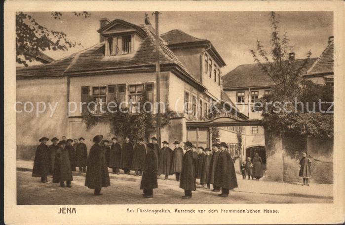 Jena Am Fürstengraben Kurrende vor Frommansc