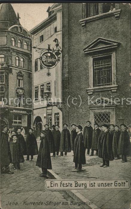 Jena Kurrende-Sänger am Burgkeller