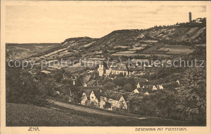 Jena Ziegenhain mit Fuchsturm