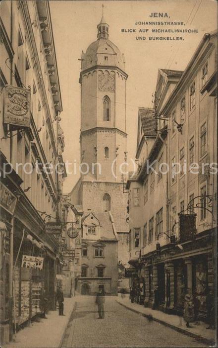 Jena Johannisstrasse Michaeliskirche Burgkel