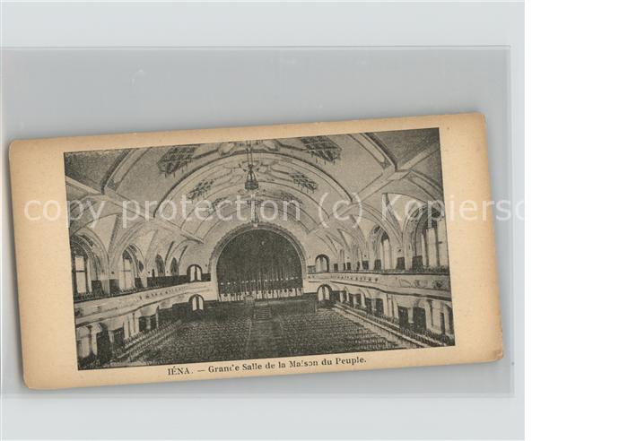 Jena Grande Salle de la Maison du Peuple Son