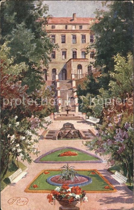 Bad Lausick Oberes Kurhaus (Parkterrasse)