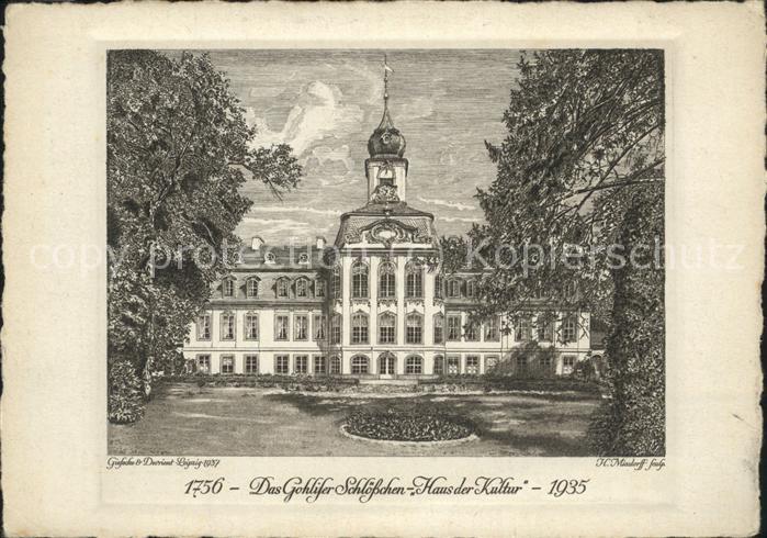 LEIPZIG Sachsen Das Gohlifer Schloesschen