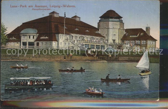 LEIPZIG Sachsen Luna-Park am Auensee (Hauptrestaurant)