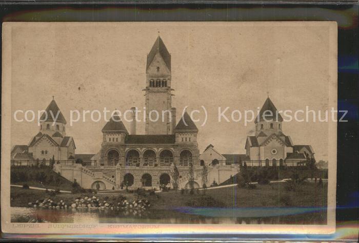 LEIPZIG Sachsen Suedfriedhof (Krematorium)