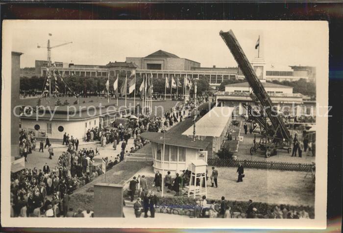 LEIPZIG Sachsen Freigelaende waehrend der Techn.Messe