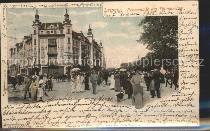 LEIPZIG Sachsen Promenade am Thomasring