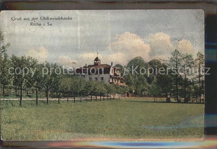 Roetha LEIPZIG Sachsen Obstweinschaenke