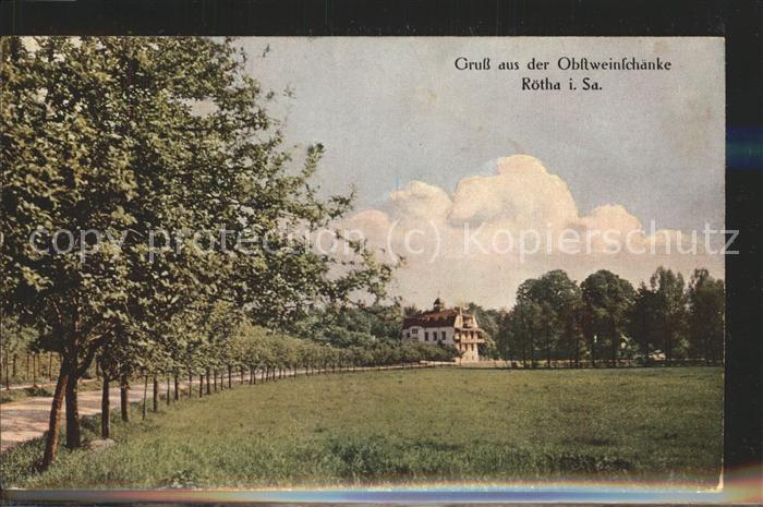 Roetha LEIPZIG Sachsen Obstweinschaenke