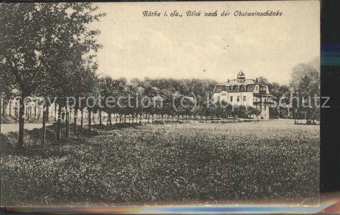 Roetha LEIPZIG Sachsen Obstweinschaenke