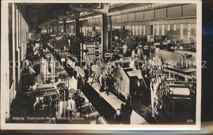 LEIPZIG Sachsen Halle 8 waehrend der Techn.Messe