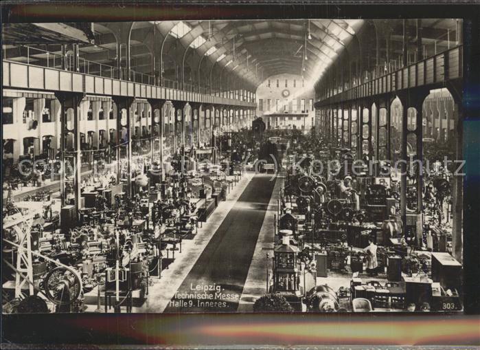 LEIPZIG Sachsen Halle 9 bei der Techn.Messe