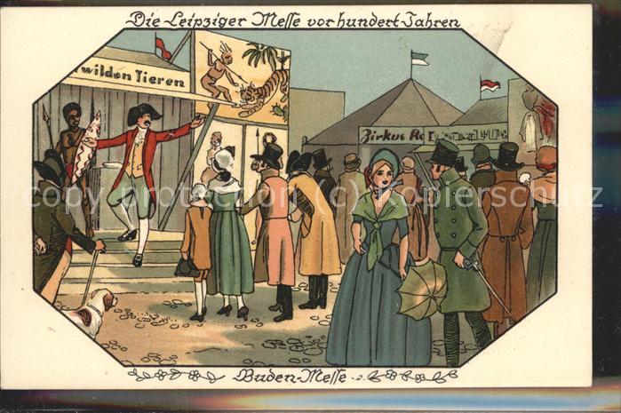 Leipzig Messe von Damals 1820