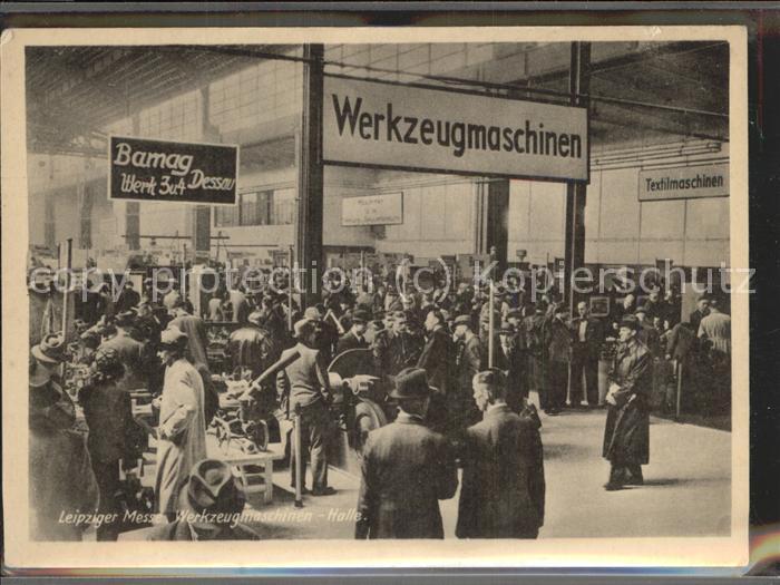 LEIPZIG Sachsen Werzeugmaschinen-Halle