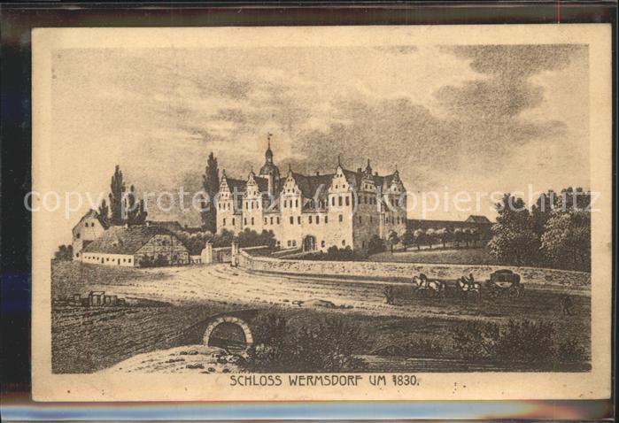 Wermsdorf Hubertusburg barockes Jagdschloss Pferd