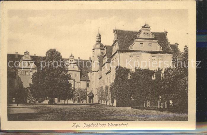 Wermsdorf Hubertusburg Königliches barockes Jagds