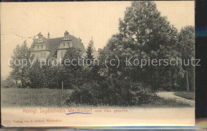 Wermsdorf Hubertusburg Königliches barockes Jagds