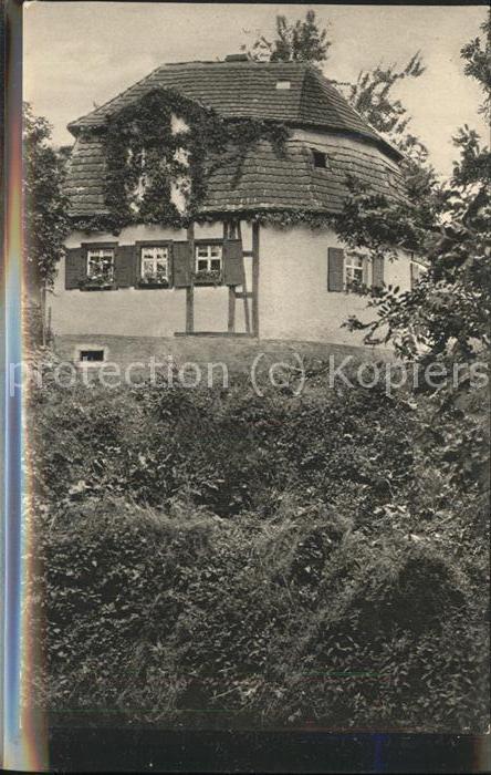 Mahlitzsch Das runde Haus Heimatschutz Postkarte