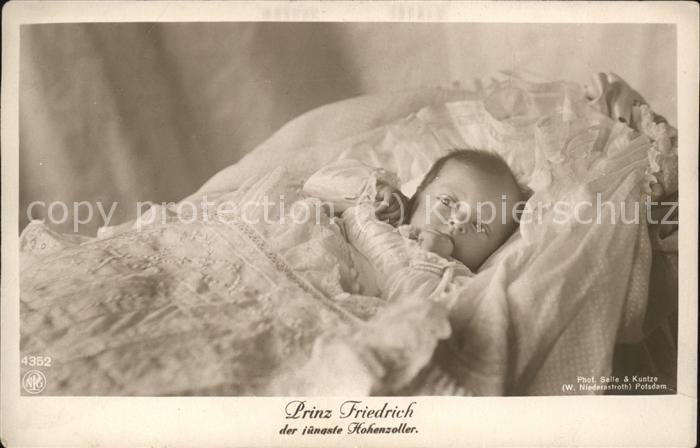 Adel Preussen Prinz Friedrich Hohenzoller