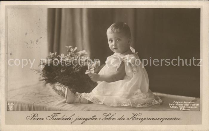 Adel Preussen Prinz Friedrich