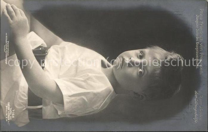 Adel Preussen Prinz Friedrich