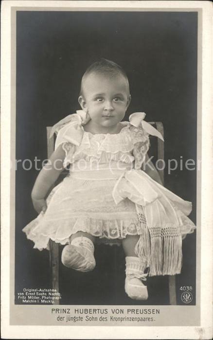 Adel Preussen Prinz Hubertus