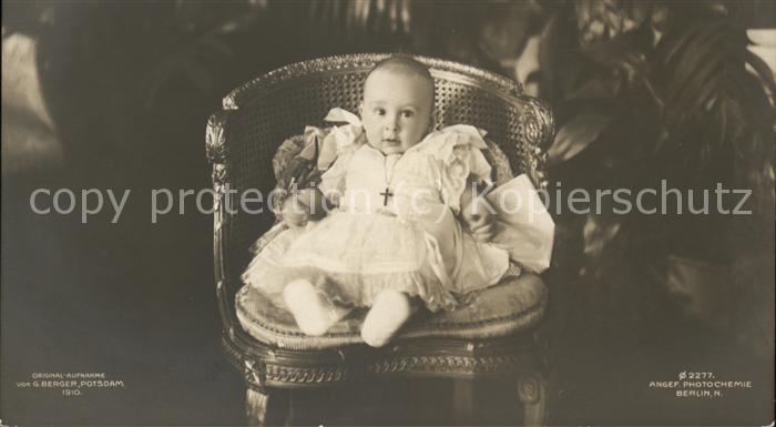 Adel Preussen Prinz Hubertus