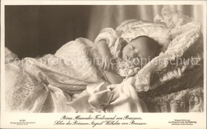 Adel Preussen Prinz Alexander Ferdinand
