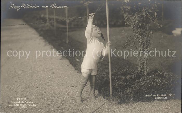 Adel Preussen Prinz Wilhelm