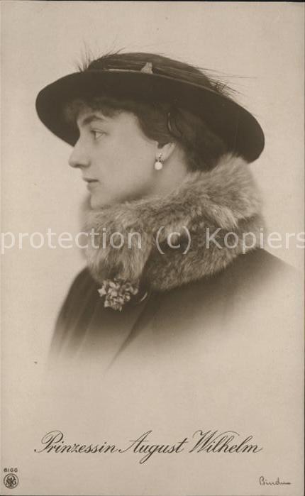 Adel Preussen Prinzessin August Wilhelm