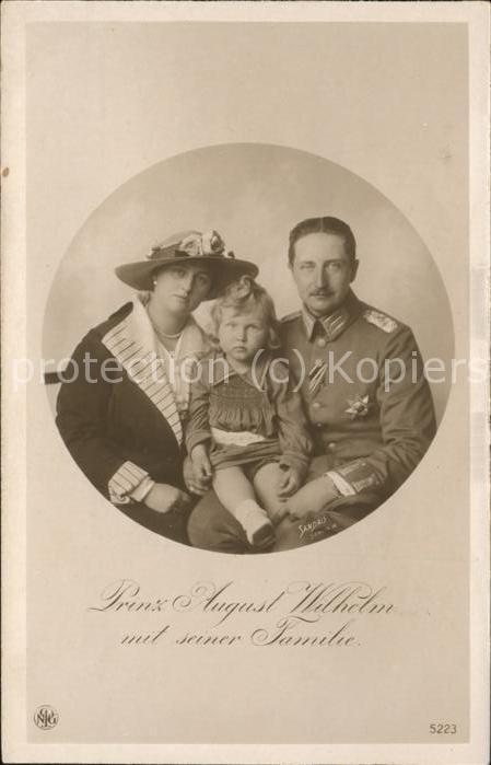 Adel Preussen Prinz August Wilhelm