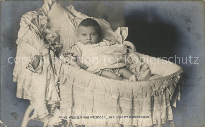 Adel Preussen Prinz Wilhelm Wiege