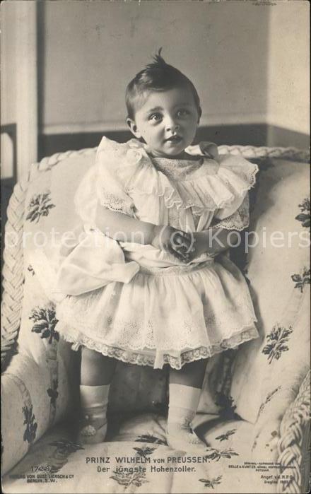 Adel Preussen Prinz Wilhelm