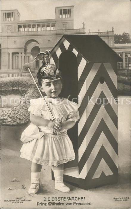 Adel Preussen Prinz Wilhelm Wache