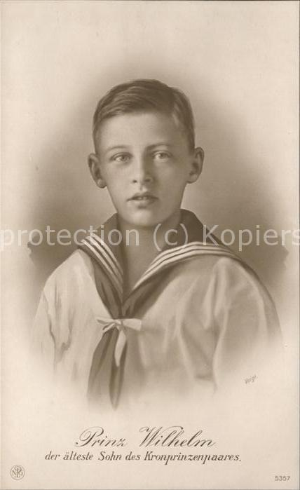 Adel Preussen Prinz Wilhelm